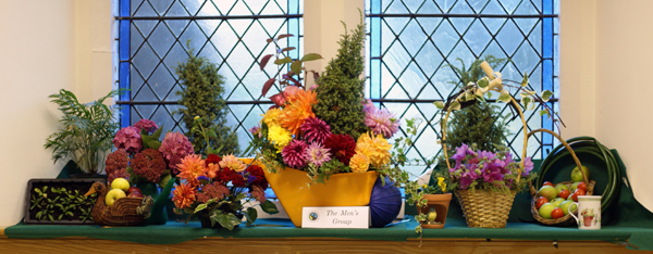 Display by the Men's Group